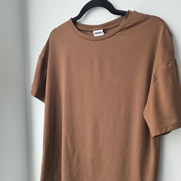 Gymshark X Whitney Simmons Collab Brown Short Sleeve Tee - Picture 5 of 9